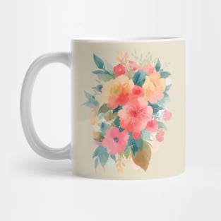 Watercolor Floral - Flowers Mug